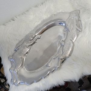 Sheridan Easter Large Silver Platter